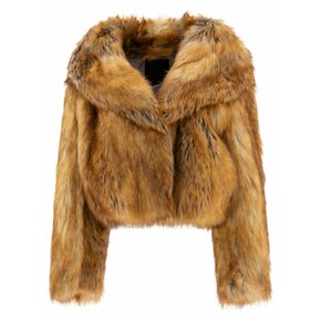 [BB COUTURE] 여성 Madrid fauxfur 코트 MADRID Brown /3