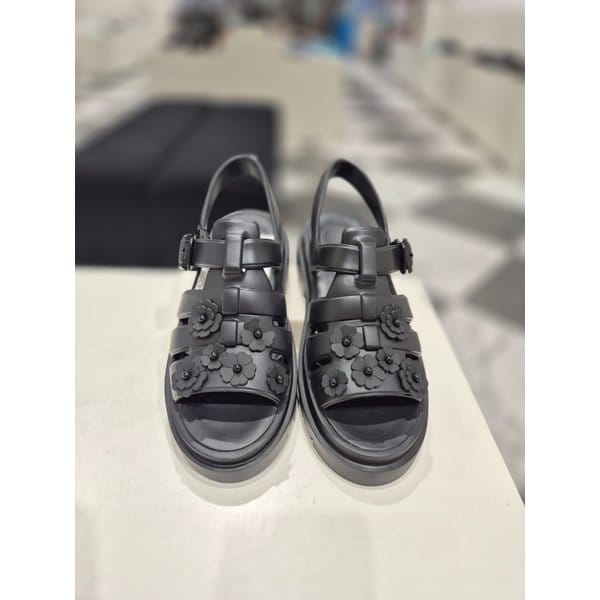 [여주점] 플라워 버클 샌들 [블랙] DG2AM25050BLK