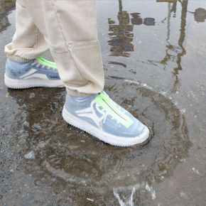 비오는날 장마철 슈커버 신발 덧신 방수 커버 투명