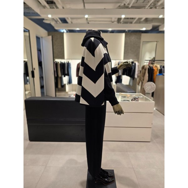 [파주점] 울 블렌드 카라 케이프 자켓 JPAA0JK303