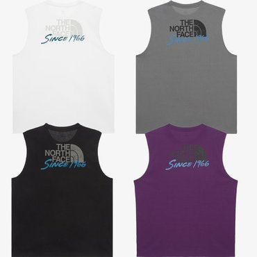 노스페이스 25SS  NT7VR04  남성 바스크 슬리브리스