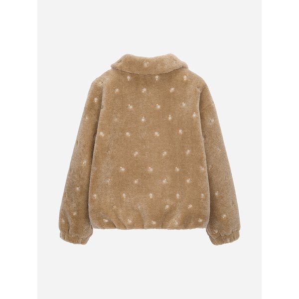 플라워자수 블루종 퍼 점퍼_T258MLT341W