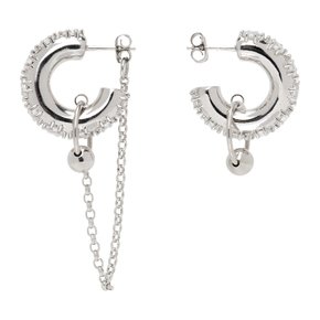 저스틴 클렌퀏 페니 이어링 Penny Earrings Palladium