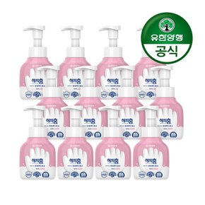 [유한양행] 해피홈 SAFE365 핸드워시 용기형 350mL 핑크포레향 12개