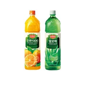 델몬트 오렌지100 1.5L 6입+알로에 1.5L 6입