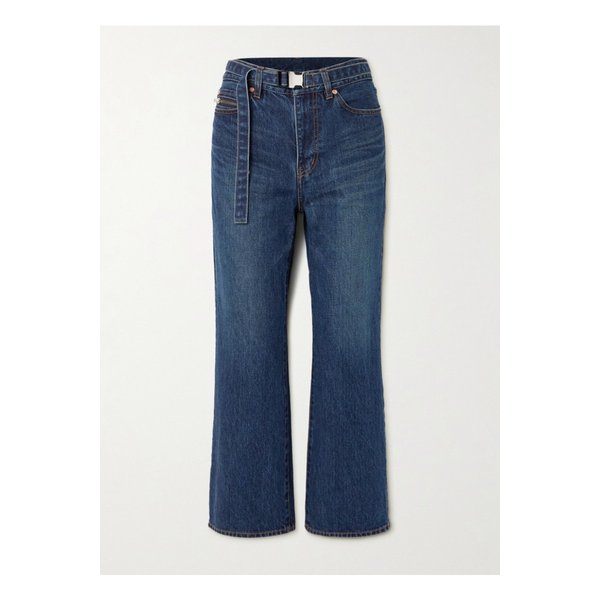 벨트 부츠컷 진 블루 1647597346684673