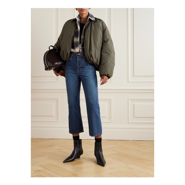 벨트 부츠컷 진 블루 1647597346684673