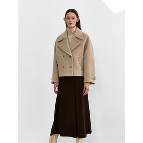 TWW WIDE COLLAR DOUBLE HALF COAT_2COLORS