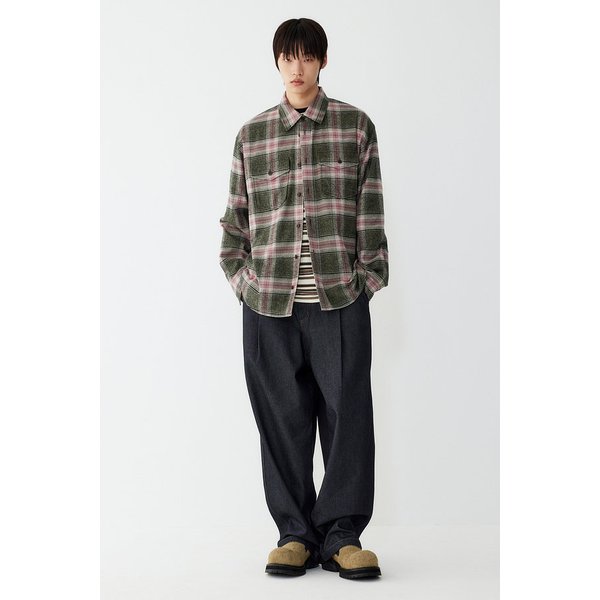 [MEN] 빅체크 롱슬리브 셔츠 9155421301048