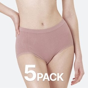 모달 심리스 레이스라인 팬티 (5PACK)