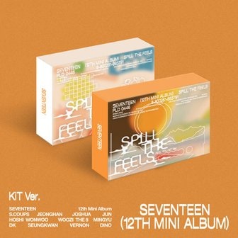 핫트랙스 SEVENTEEN(세븐틴) - SPILL THE FEELS 미니 12집 KIT VER