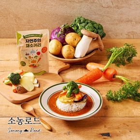 자연주의 채소커리 200g x 10팩 (10인분, 유기농채소 함유)[34371328]