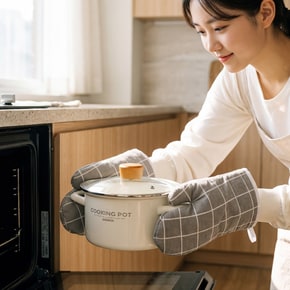 패브릭 주방장갑 베이킹 오븐장갑 1p