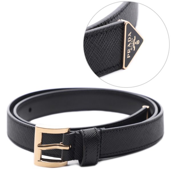 [부산점] [프라다] 26SS 여성 사피아노 삼각로고 벨트 (1CC618 053 F0002 26S)