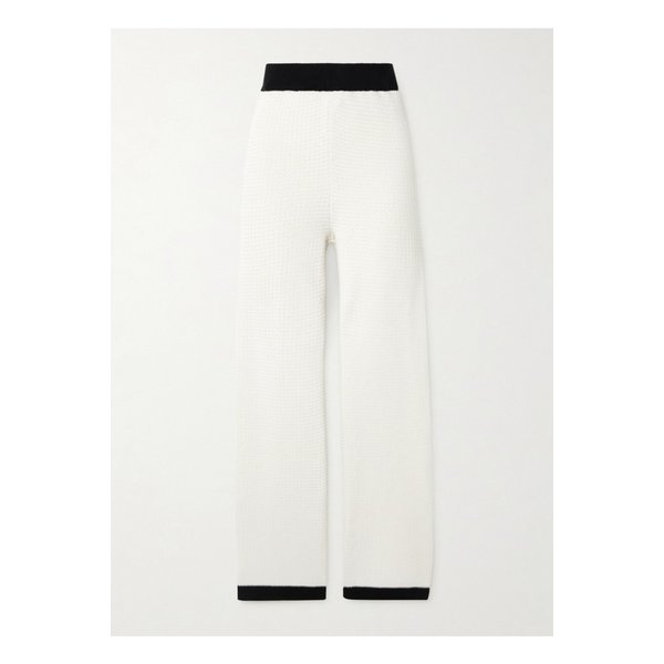 데스트리 에일린 코튼 스트레이트 팬츠 화이트 1647597355262303