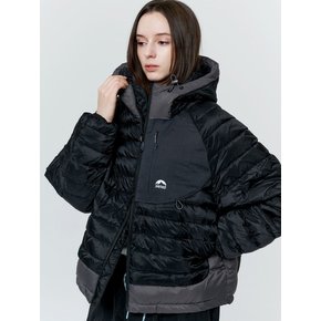 UNISEX 라이트 하이킹 패딩 자켓_블랙