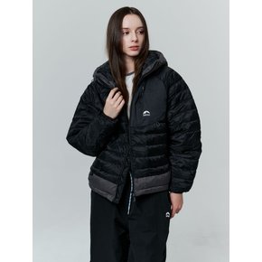 UNISEX 라이트 하이킹 패딩 자켓_블랙