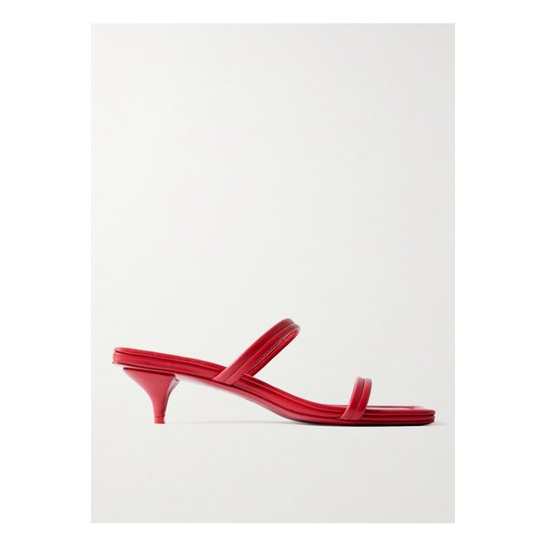 세인트 아그니 가죽 샌들 레드 46376663162850974