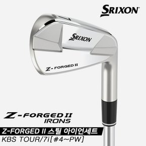 [던롭스포츠코리아정품]2023 스릭슨 Z-포지드 2(Z-FORGED2) 스틸아이언세트[남성용][7i/4~PW]