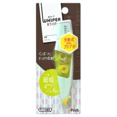 그린에버 일본 PLUS  Whiper PT 플러스 수정테이프  4mm x 6m WH-644