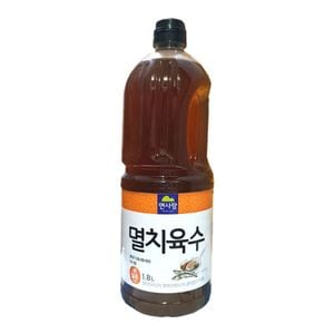 제이큐 면사랑 대용량 멸치육수 1.8L