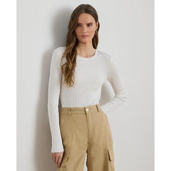 로렌 랄프 로렌 미니 케이블 크루넥 스웨터(WMLRSWES6820888100)