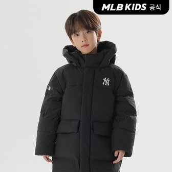 MLB키즈 (공식)24FW 베이직 스포티브 구스 롱다운 NY (Black) 7ADJB0346-50BKS