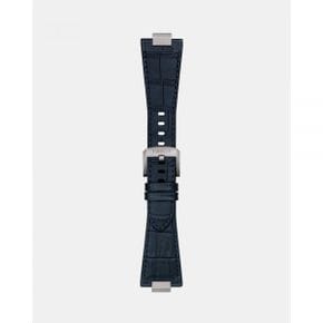 티쏘 공식 PRX 40mm 가죽 스트랩 - 다크 블루 7227700
