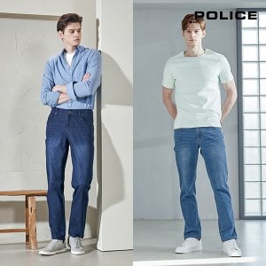  [POLICE] 남성용 SS 스트레치 데님 팬츠 2종 택1 (PCDP211M)