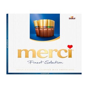 스톡 초콜릿 어쏘티드 밀크 Merci 메르시 250g