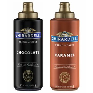  [해외직구]Ghirardelli premium Chocolate & Caramel sauce 기라델리 프리미엄 초콜릿 카라멜 소스 총 936g