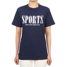 반팔티셔츠 TS873NA NAVY (남여)