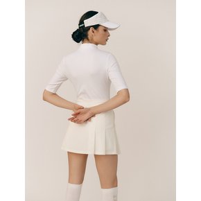 반소매 베이직 바디수트_WHITE
