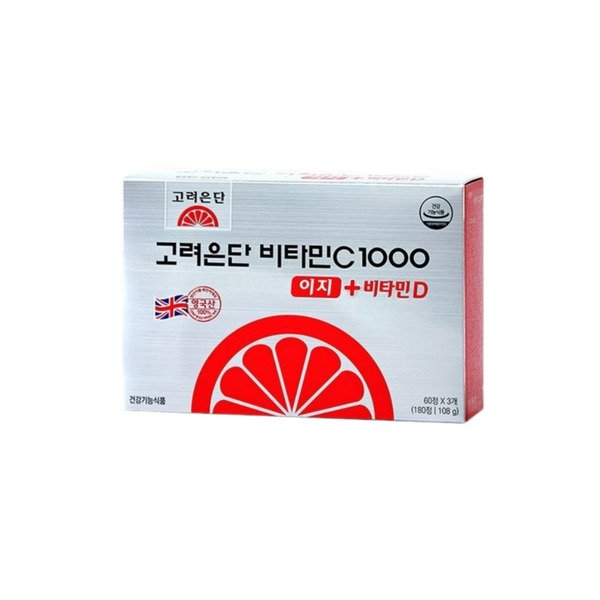 고려은단 비타민C 1000 이지 180정 3개