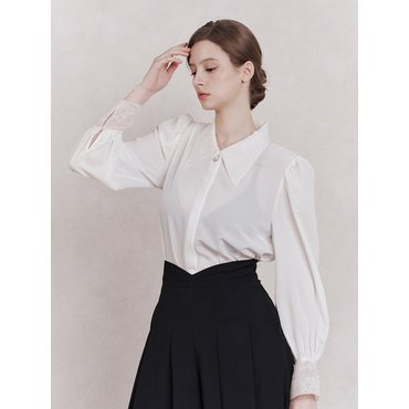 그레이스유 Eve Blouse (Ivory)