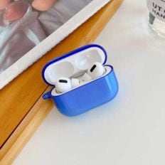 형광 TPU 에어팟 케이스 Air pods Pro3세대 블루