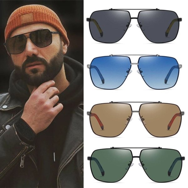 [옷자락] 남성 프리미엄 블루라이트 차단 편광 렌즈 가벼운 보잉 선글라스