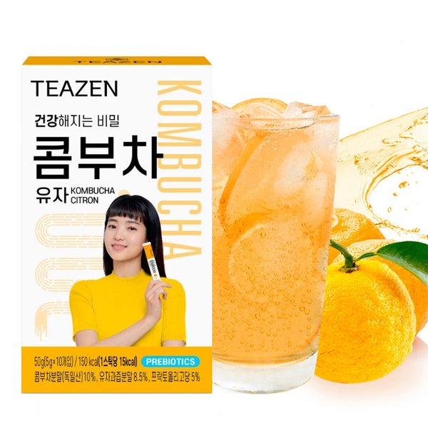 티젠 콤부차 유자 5g x 10개입 - SSG.COM