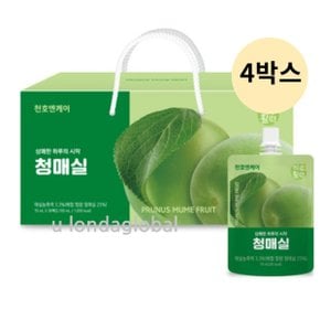 천호엔케어 국내산 청 매실 즙 영양 주스 70ml 120p