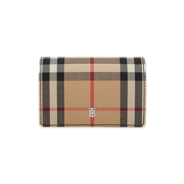 스크래치_버버리 여성 디태처블 스트랩 빈티지 체크 블랙 카드지갑 8016982(104890)