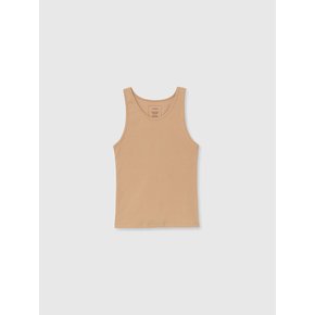 SLIM SLEEVELESS_BEIGE