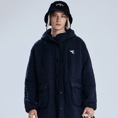 [공식스토어] 벤치 플리스 롱패딩 자켓 BLACK (D4423TPJ86BLK)