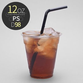 PS 360ml (12oz) 98파이 아이스 투명컵 1000개