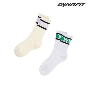 [다이나핏 공식] 남여공용 프레피 크루 삭스 양말2 YUA23S15 (정상가:12,000)