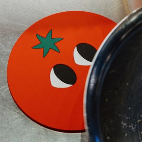 프렌즈 PVC 냄비받침 (토마토/애플/루스터/러브버그)