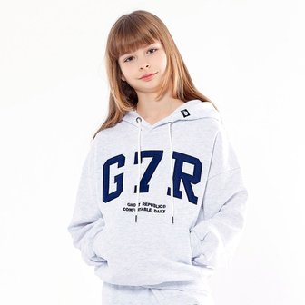 고스트리퍼블릭 주니어 G7R 아치드 오버핏 후드티 JHT-J475