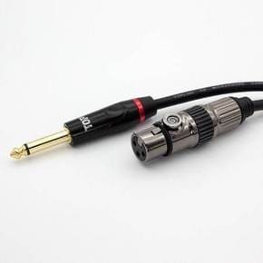 국산 제작 5.5 모노 TO XLR 암 케이블 3M HT-TP293