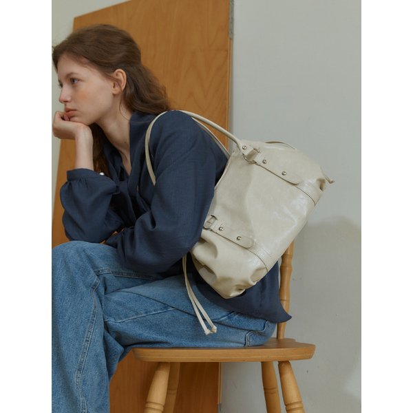 ANC BUCKET TOTE BAG_IVORY