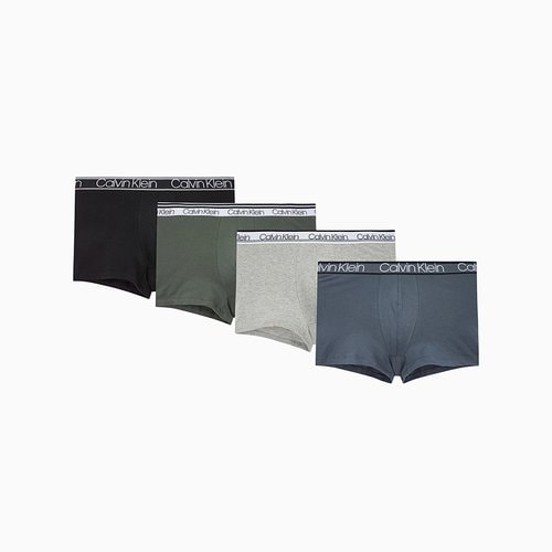 Calvin Klein Underwear 남성 코튼 버라이어티 스트레치 4PK 드로즈 NP2427O-FIU