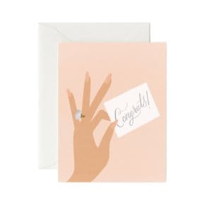 [Rifle Paper Co.] Congrats Ring Card